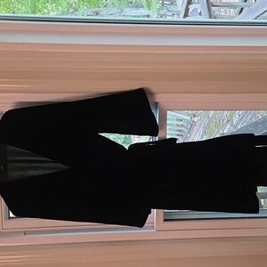 Eileen Fisher - Velvet Wrap Dress Or Long Tunic w/Bell Sleeves Pockets! S